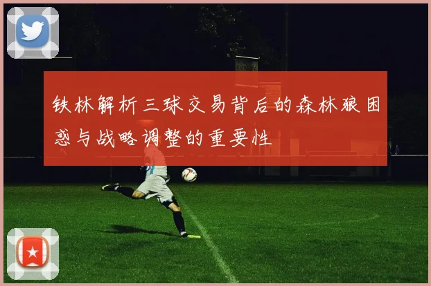铁林解析三球交易背后的森林狼困惑与战略调整的重要性